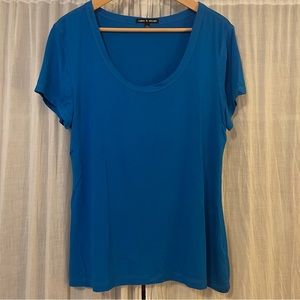 Silky Drapey T-shirt Blouse NWOT